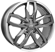 Фото ATS Temperament (8.5x18/5x114.3 ET35 d76.1) Blizzard Grey Lip Polished