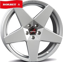 Фото Borbet A (8x18/5x108 ET45 d72.6) Brilliant Silver