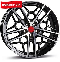 Фото Borbet GTY (8.5x19/5x112 ET35 d66.6) Black Rim Polished Glossy