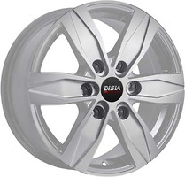 Фото Disla Vanline 6 (7x16/6x130 ET55 d84.1) Silver