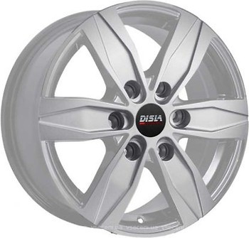 Фото Disla Vanline 6 (7x16/6x130 ET55 d84.1) Silver