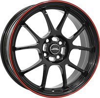 Фото Inter Action Phoenix (7x17/5x100 ET37 d57.1) Black Red