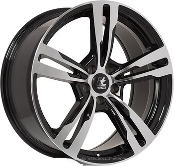 Фото itWheels Anna (9.5x21/5x112 ET35 d66.6) Gloss Black Polished