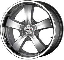 Фото MAK G-Five (9x20/5x112 ET50 d66.6) Hyper Silver