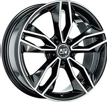 Фото MSW 71 (7.5x17/5x114.3 ET45 d73.1) Gloss Dark Grey Full Polished