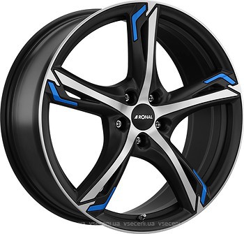 Фото Ronal R62 Blue (7.5x18/5x112 ET50 d76.1) JBM-FC