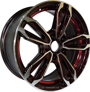 Фото Sportmax Racing SR-3356 (7.5x17/5x112 ET42 d67.1) Racing Black Front Polished