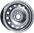 Фото Steel Wheels Opel \ Chevrolet \ Daewoo (5x13/4x100 ET46 d56.6) Silver