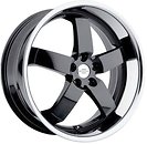 Фото TSW Monarch (9.5x20/5x120 ET32 d72.6) Black Polished Lip