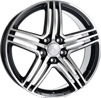 Фото Wheelworld WH12 (7.5x17/5x112 ET45 d66.6) High Gloss Black Polished