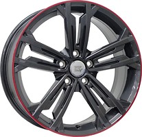 Фото WSP Italy W471 (7.5x18/5x112 ET49 d57.1) Anthracite Lip Red