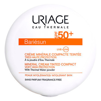 Фото Uriage Bariesun Mineral Cream Tinted Compact SPF50+ Светлый