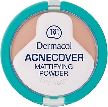 Фото Dermacol Acnecover Mattifying Powder №04 Honey