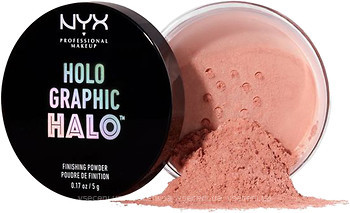 Фото NYX Professional Makeup Holographic Halo Finishing Powder Magical