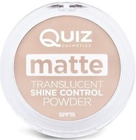Фото Quiz Cosmetics Matte Translucent Powder Контроль блиску 02 Medium