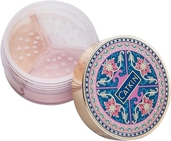 Фото Catkin Trio-Color Lotus Loose Powder C01 Shimmer