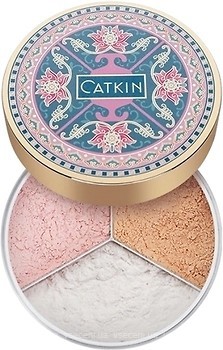 Фото Catkin Trio-Color Lotus Loose Powder C02 Matte