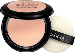 Фото Isadora Velvet Touch Sheer Cover Compact Powder №43 Cool Sand