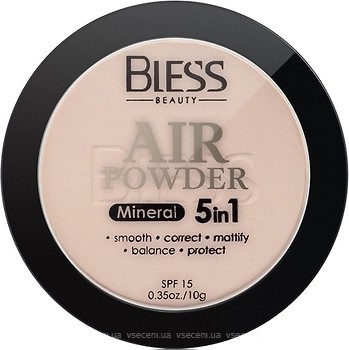 Фото Bless Air Powder Mineral 5 in 1 SPF15 №105