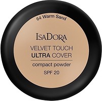 Фото Isadora Velvet Touch Ultra Cover Compact Powder SPF20 №64 Warm Sand