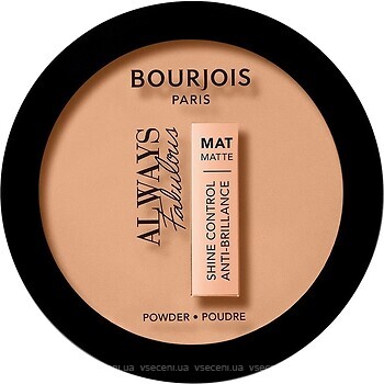 Фото Bourjois Always Fabulous Matte Powder 410 Golden Beige