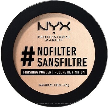 Фото NYX Cosmetics NoFilter Finishing Powder 03 Ivory (NFFP03)