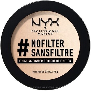 Фото NYX Cosmetics NoFilter Finishing Powder 04 Light (NFFP04)