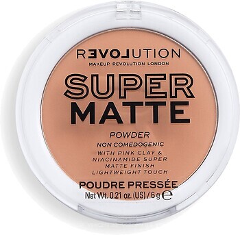 Фото Relove By Revolution Super Matte Pressed Powder Warm Beige