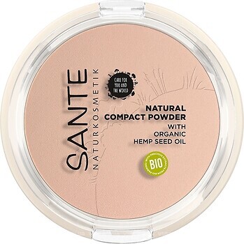 Фото Sante Natural Compact Powder 01 Cool Ivory