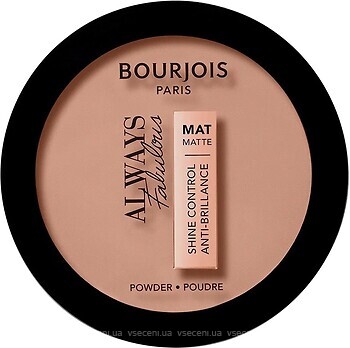 Фото Bourjois Always Fabulous Matte Powder 200 Rose Vanilla