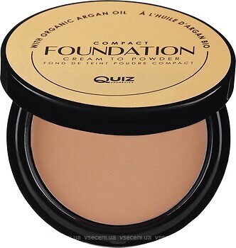 Фото Quiz Cosmetics Compact Foundation Cream To Powder 03