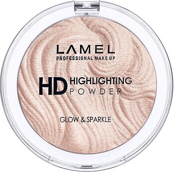 Фото Lamel Professional Make Up HD Highlighting Powder Glow & Sparkle 401 Warm
