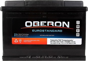 Фото Oberon Eurostandard 6СТ-77 A1 Euro