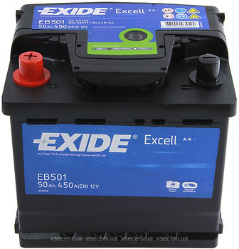 Фото Exide Excell 50 Ah (EB501)