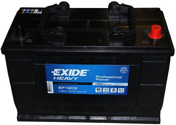 Фото Exide Hevy Professional Power 120 Ah (EF1202)