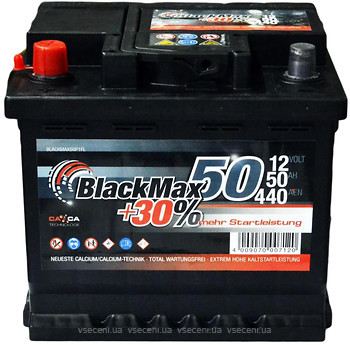 Фото BlackMax 50 Ah Euro (B3004)