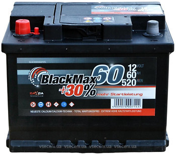 Фото BlackMax 60 Ah Euro (B4005)