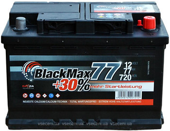 Фото BlackMax 77 Ah Euro (B5008)