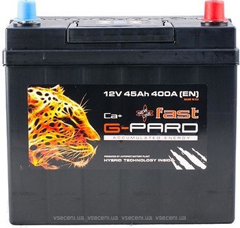 Фото G-Pard Fast Asia 45 Ah Euro