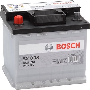 Фото Bosch S3 45 Ah (S3 003)