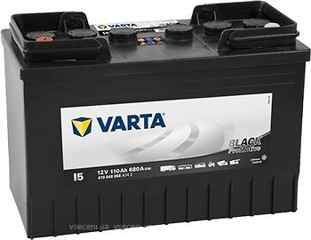 Фото Varta Promotive Black 110 Ah (I5) (610 048 068)