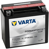 Фото Varta Powersports AGM 18 Ah (YTX20L-4, YTX20L-BS)