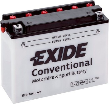 Фото Exide Conventional 16 Ah (YB16AL-A2)