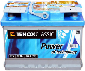 Фото Jenox Classic 62 Ah Euro