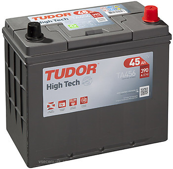 Фото Tudor HighTech 45 Ah Euro (TA456)