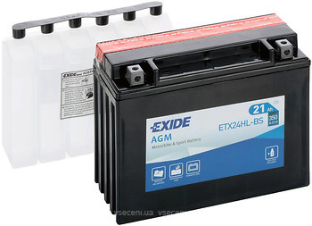 Фото Exide AGM 21 Ah (ETX24HL-BS)