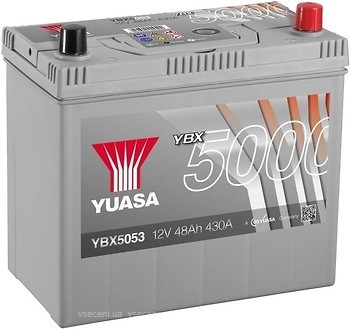 Фото Yuasa Silver High Performance Japan 48 Ah Euro (YBX5053)