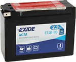 Фото Exide AGM 2.3 Ah (ET4B-BS)