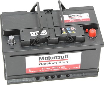 Фото Motorcraft Calcium Plus 80 Ah (1863098)