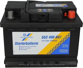 Фото Cartechnic Starter Battery 53 Ah (553 400 047)